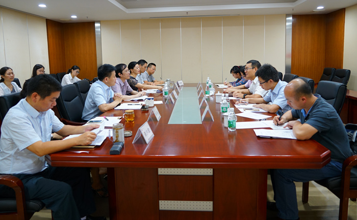 省属企业党建工作调研组到集团指导工作