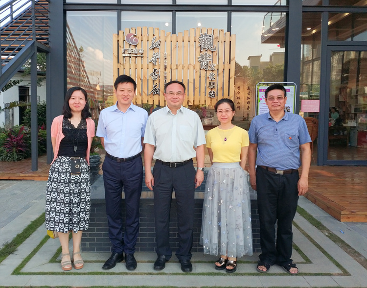 广东省出版集团董事长王桂科到惠州区域调研